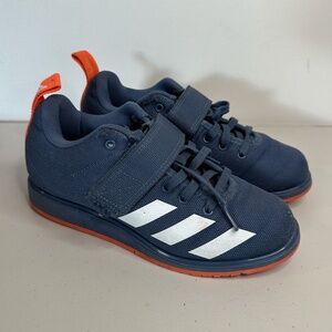 Adidas Weightlifting Shoes Womens 5 Sneaker Gym Blue G54641